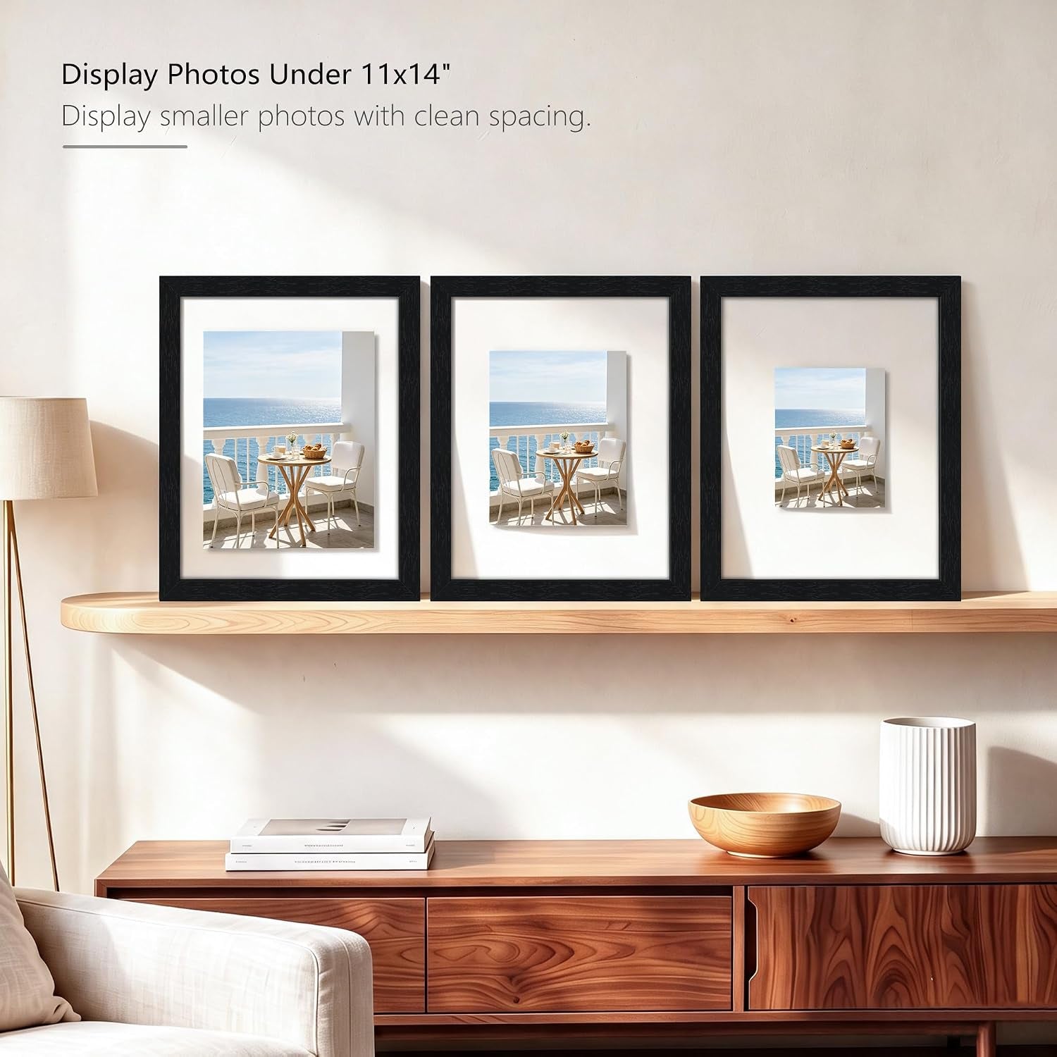 11x14-floating-picture-frame-real-double-glass-frame-black