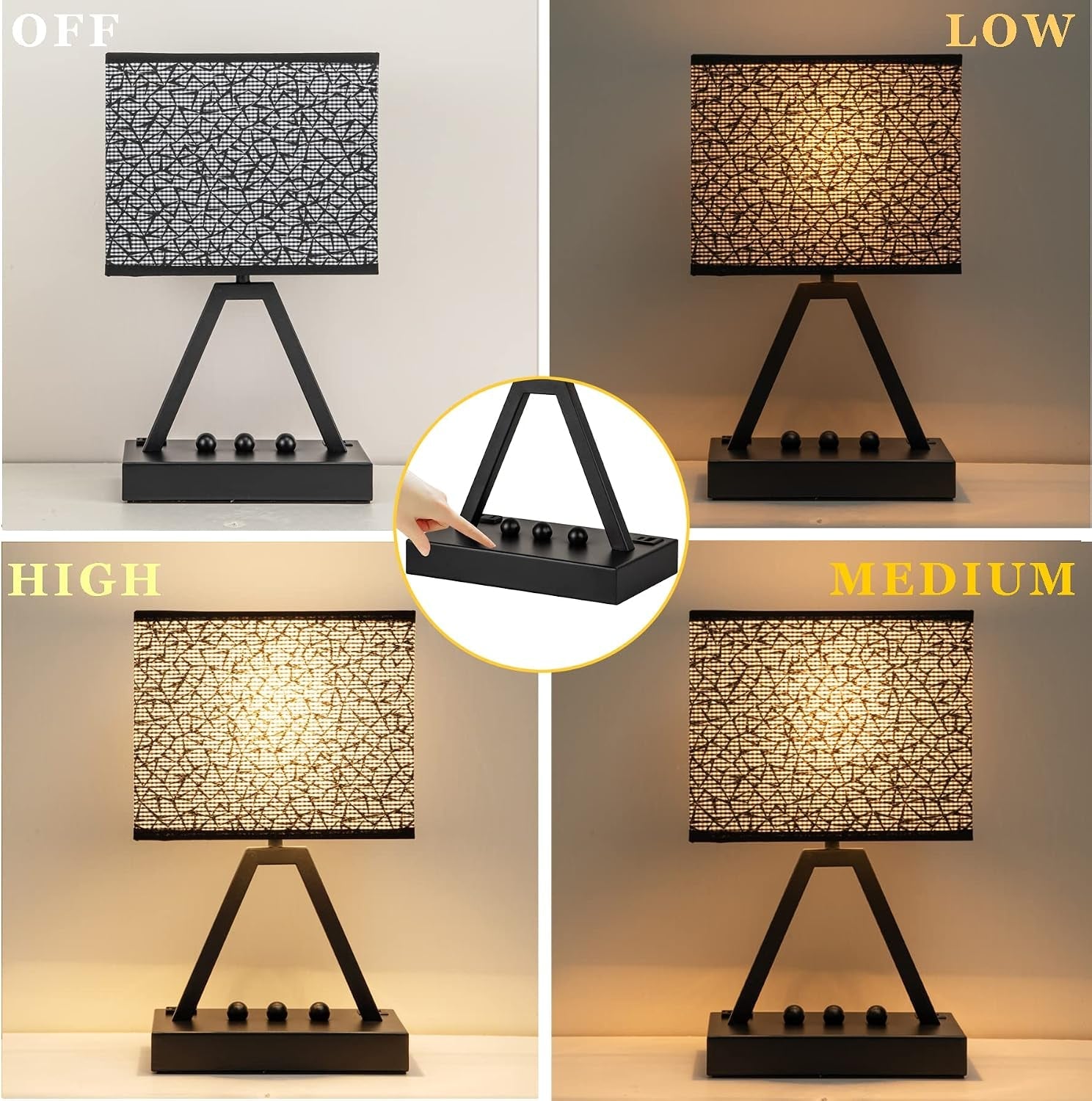 touch-control-table-lamp-3-way-dimmable-desk-lamp-with-usb-c-a-and-ac-outlet-bedside-lamp-with-phone-stands-for-bedroom-living-room-office-led-bulb-included-black-shade