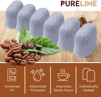 Cuisinart® Coffee Filter Replacement by , 12 Pack Charcoal Filters | Cuisinart® Coffee Maker Water Filter, Premium Filters for All Cusinart Coffee Machines - NSF Certified (2 Year Supply)2