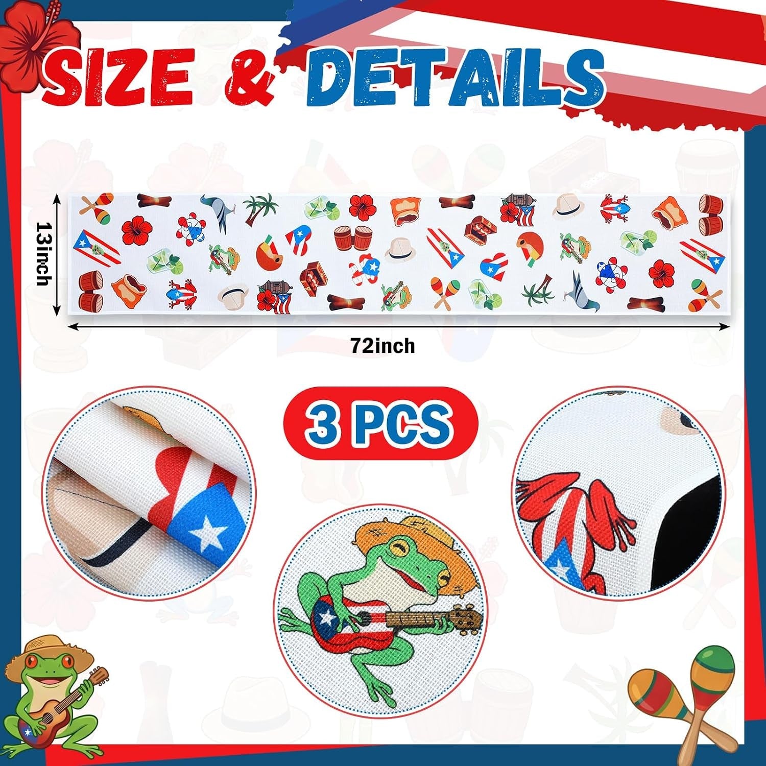 3-pcs-13-x-72-puerto-rico-table-runners-rican-birthday-party-supplies-linen-table-runners-decoration-for-250th-anniversary-pr-festivals-patriotic-dining-room-home-kitchen-island-decor