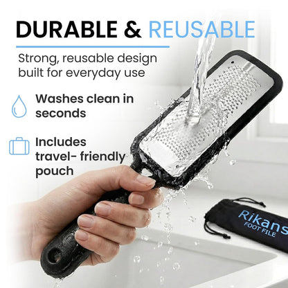 Colossal Foot Rasp Foot File and Callus Remover. Best Foot Care Pedicure Metal Surface Tool to Remove Hard Skin. Can Be Used on Both Wet and Dry Feet, High Grade Stainless Steel File8