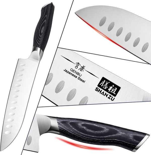 7 Inch Japanese Chef Knife, Professional Kitchen Knives3