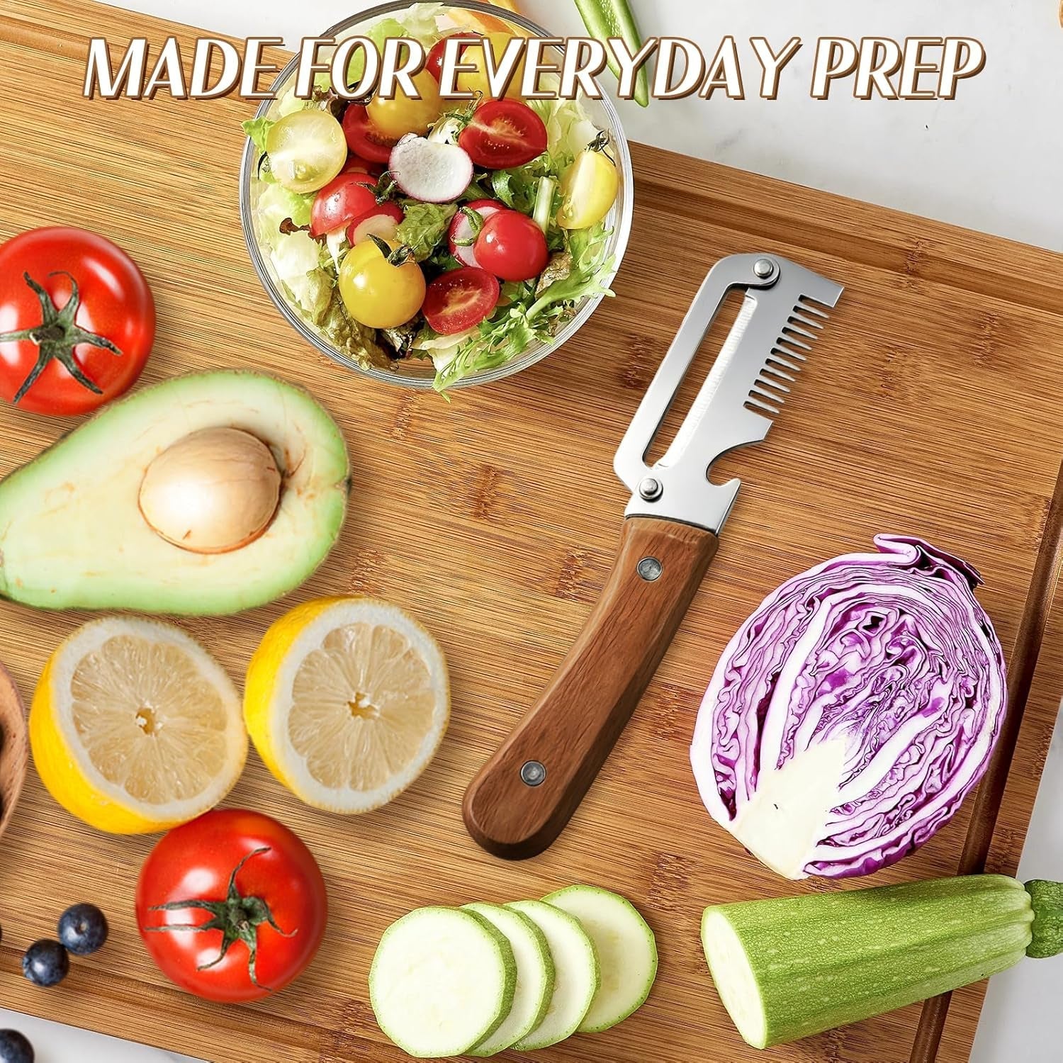 2026-upgrade-vegetable-peeler-with-wooden-handle-stainless-steel-wide-blade-potato-and-carrot-peeler-3-in-1-veggie-peeler-with-scallion-shredder-and-bottle-opener-for-kitchen-camping-and-travel
