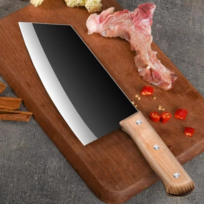 Meat Cleaver, 8 Inch Vegetable Knife Household Slicing Knives Ladies Chef Special Meat Cutter Kitchen Ultra-Sharp Cutting Knives3
