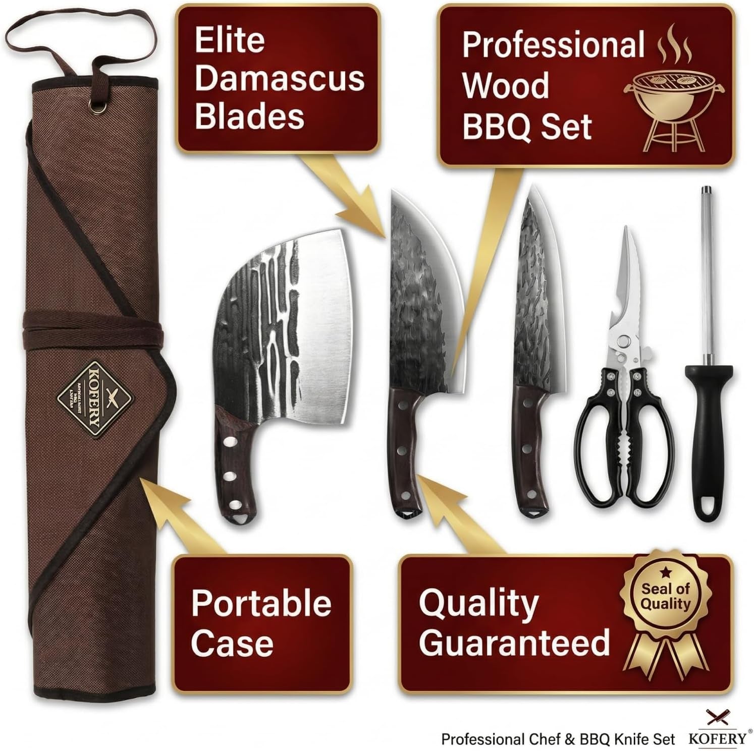 damascus-butcher-knife-set-for-pit-master-brisket-carving-full-tang-meat-cleaver-grilling-tools-smoking-meat-accessories-outdoor-cooking-portable-camping-case-gifts-for-men