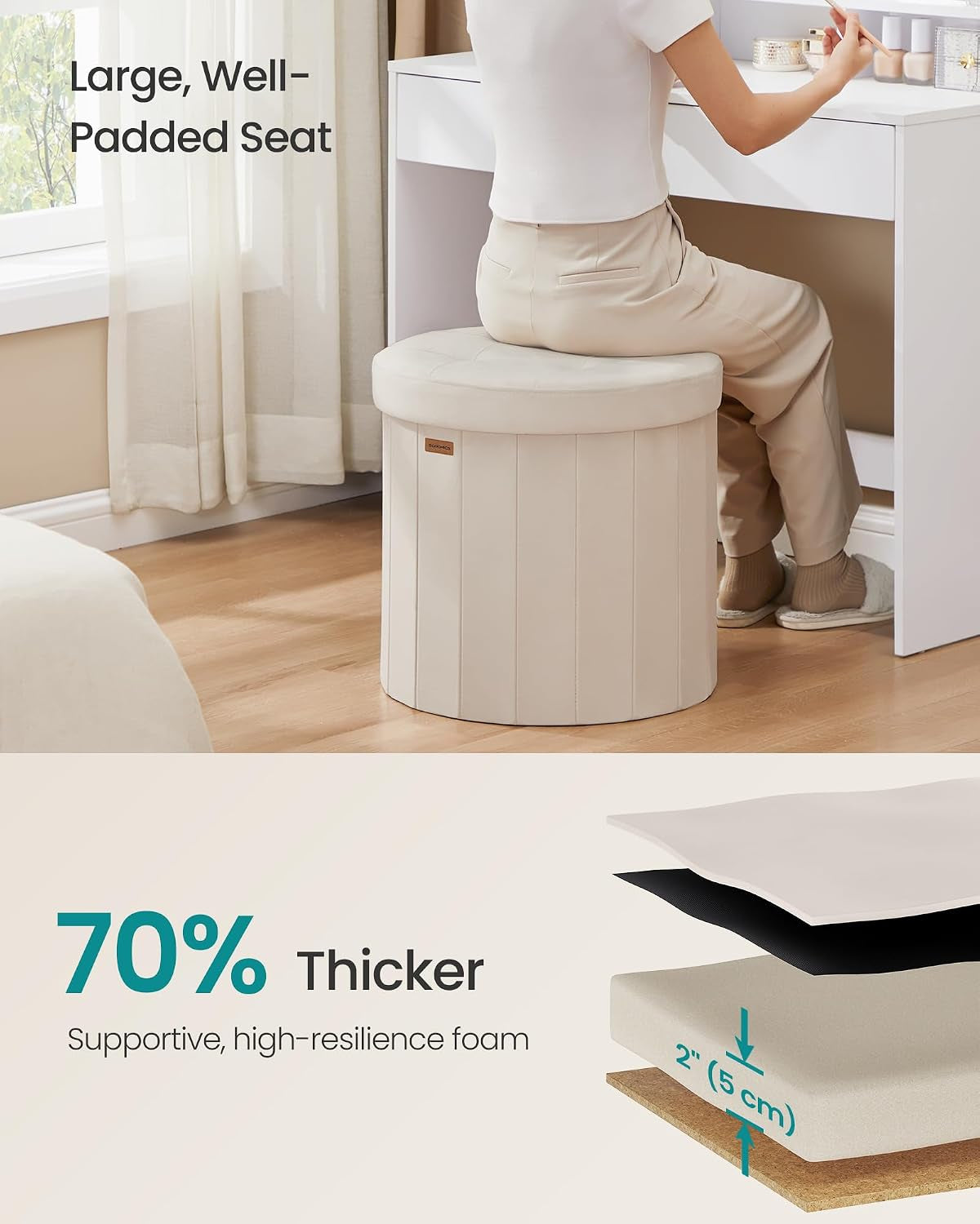 songmics-mazie-collection-round-storage-ottoman-folding-footrest-stool-with-removable-lid-easy-assembly-velvet-vanity-stool-for-bedroom-living-room-entryway-cappuccino-beige-ulsf608l01