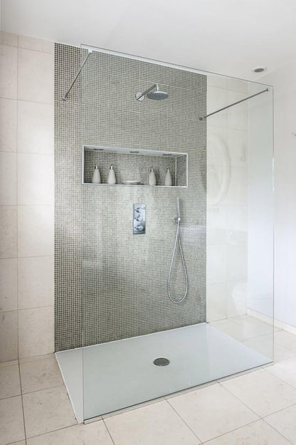 16" X 40" Flush Mount Ready for Tile Waterproof Leak Proof Bathroom Recessed Shower Niche Bathroom Shelf Organizer Storage for Shampoo & Toiletry Storage. Extra Large Shower Caddy9
