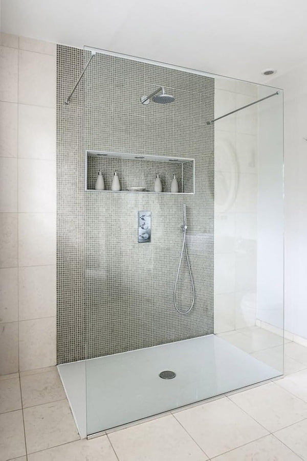 16" X 40" Flush Mount Ready for Tile Waterproof Leak Proof Bathroom Recessed Shower Niche Bathroom Shelf Organizer Storage for Shampoo & Toiletry Storage. Extra Large Shower Caddy9