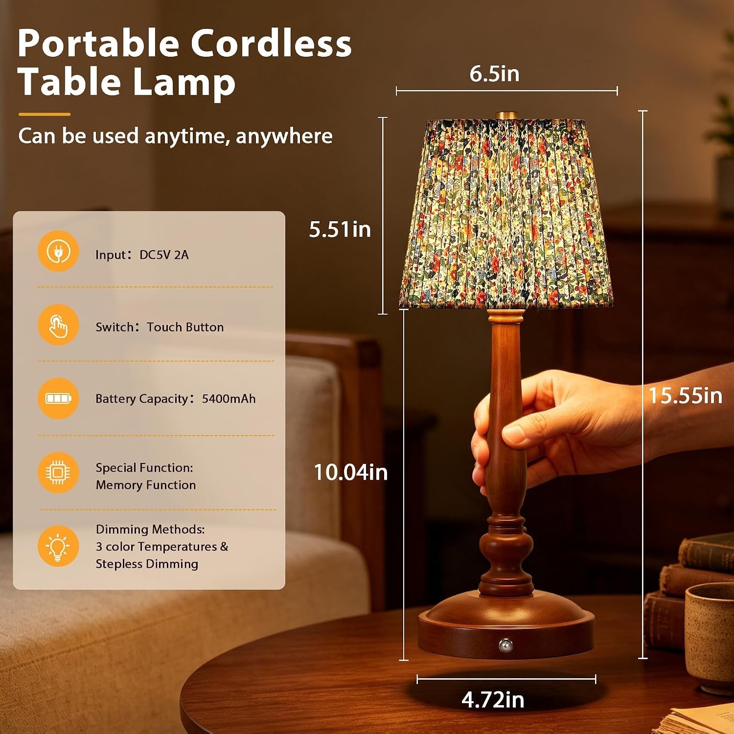 15-5-wireless-table-lamp-5400mah-rechargeable-small-bedside-touch-lamp