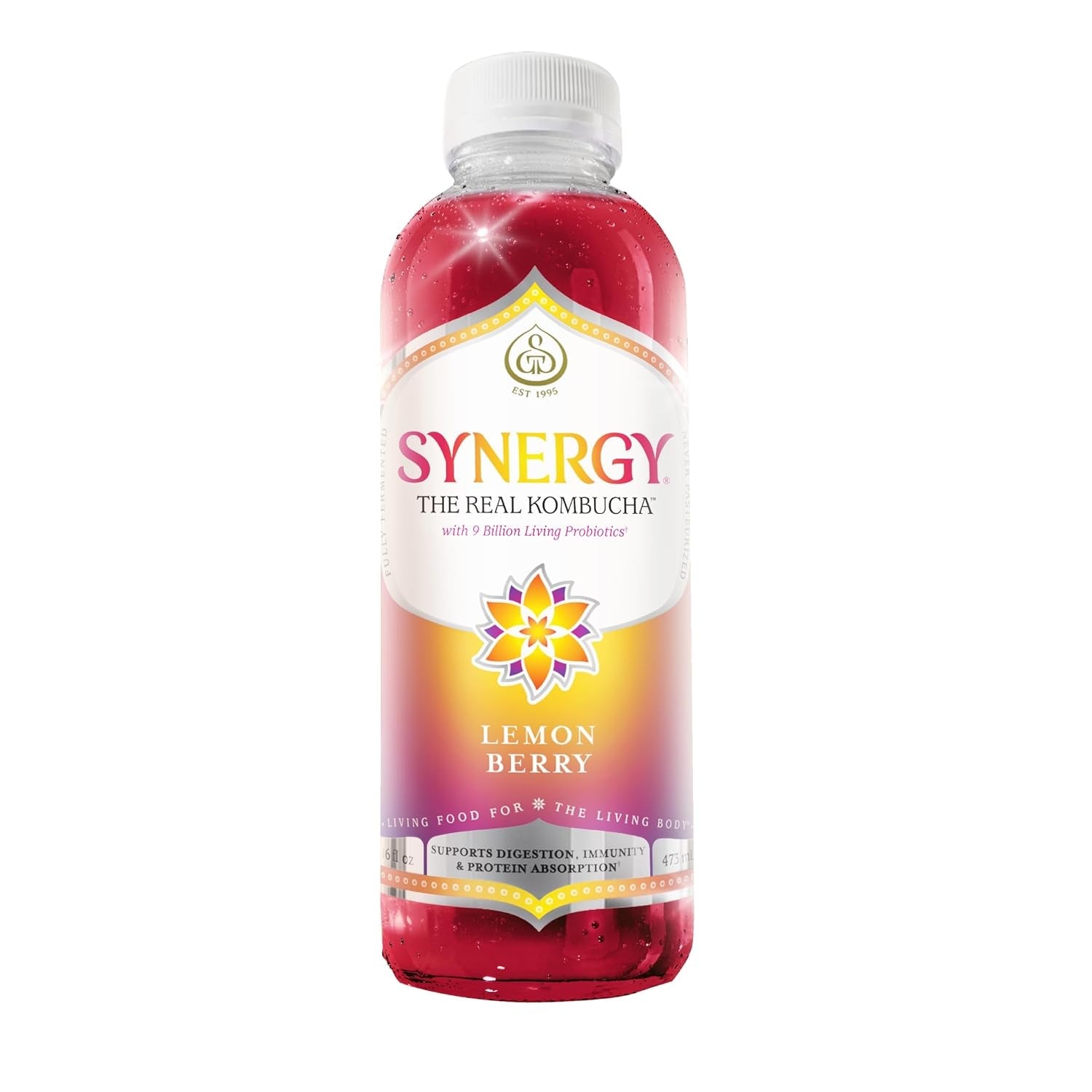 the-real-kombucha-lemon-berry-16-fl-oz-bottle-raw-probiotic-drink-for-gut-health-and-immune-support
