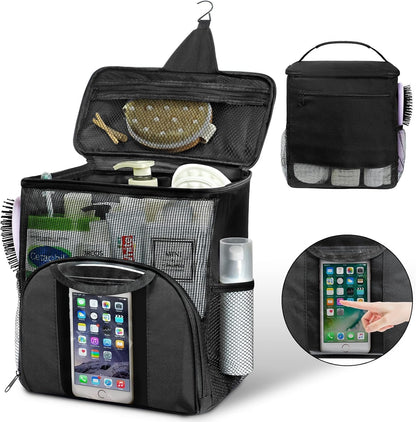 Mesh Shower Caddy Portable Dorm Room Essentials, Toiletry Tote Bag1