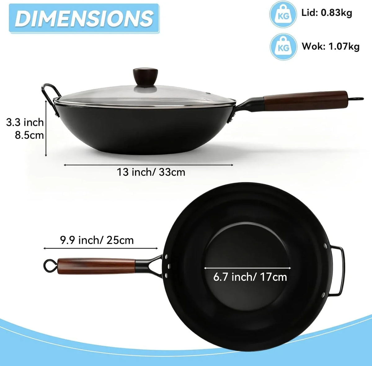 13-inch-carbon-steel-wok-pan-with-glass-lid-pre-seasoned-flat-bottom-woks-stir-fry-pans-nonstick-with-wooden-and-steel-helper-handle-compatible-with-induction-gas-electric-open-fire
