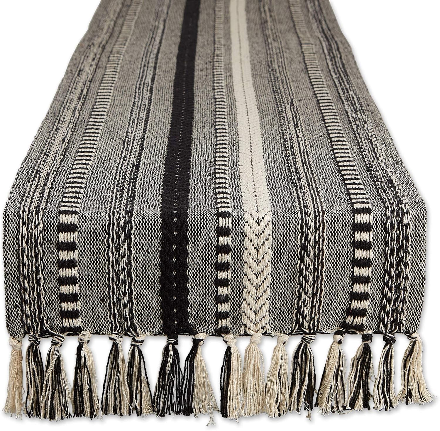 farmhouse-braided-stripe-table-runner-collection-15x72-15x77-fringe-included-black