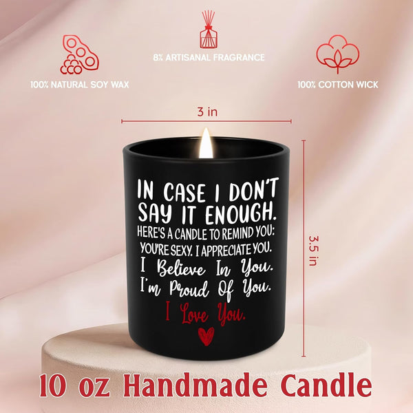 Anniversary Wedding Gifts for Women Men, Scented Candle 10 Oz2
