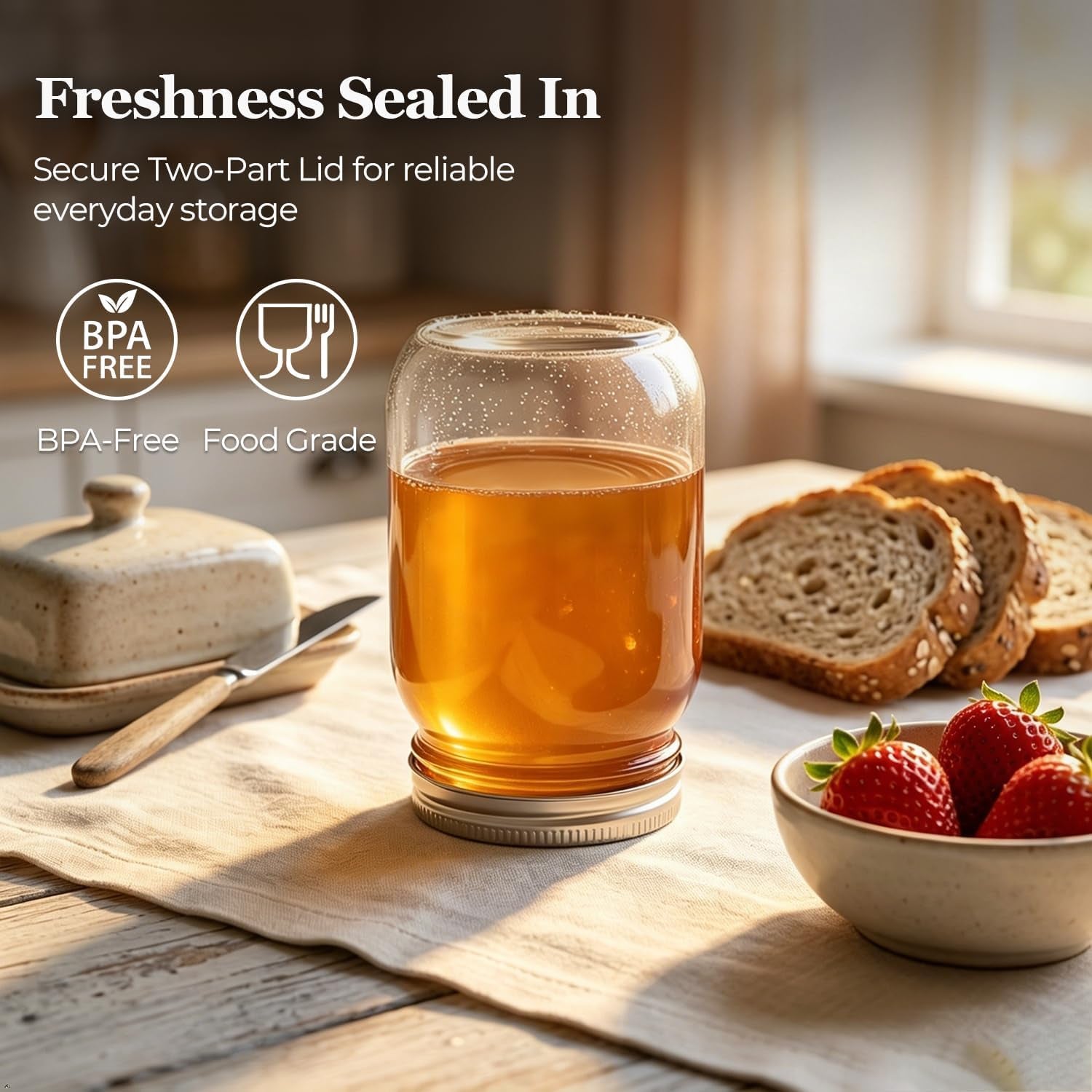 regular-mouth-mason-jars-16-oz-with-lids-3-pack-canning-jars-airtight-safety-button-lids-food-grade-pint-size-jars-freezer-safe-glass-incl-4-chalkboard-labels-bpa-free-material