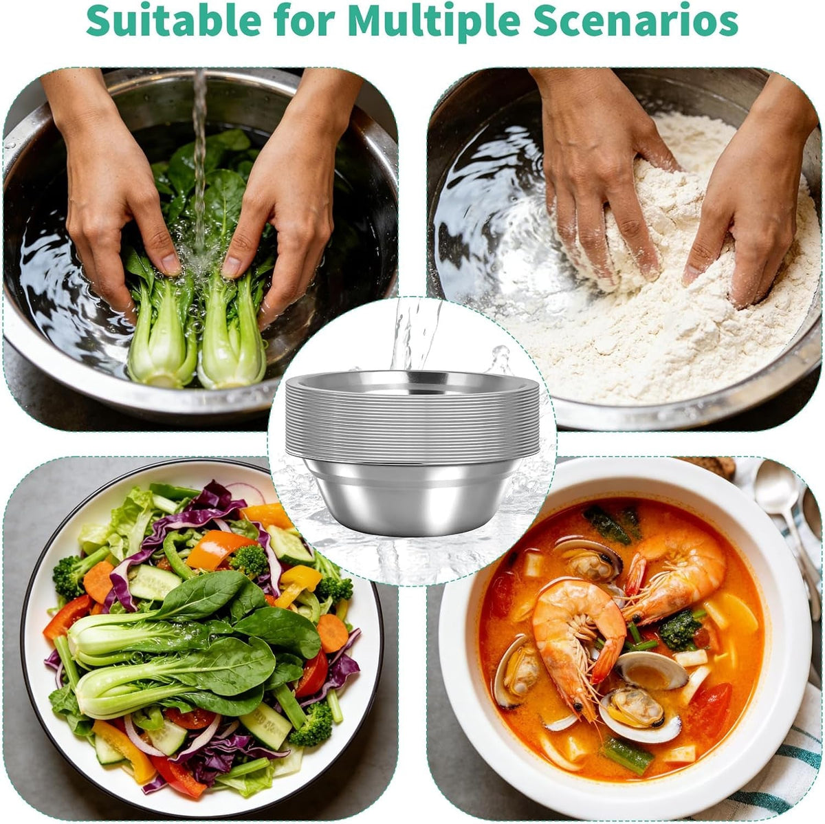 14-pcs-stainless-steel-mixing-bowls-bulk-8-66-x-5-1x-3-inch-silver-metal-salad-bowl-reusable-nesting-container-food-baking-container-for-hotel-restaurant-home-kitchen