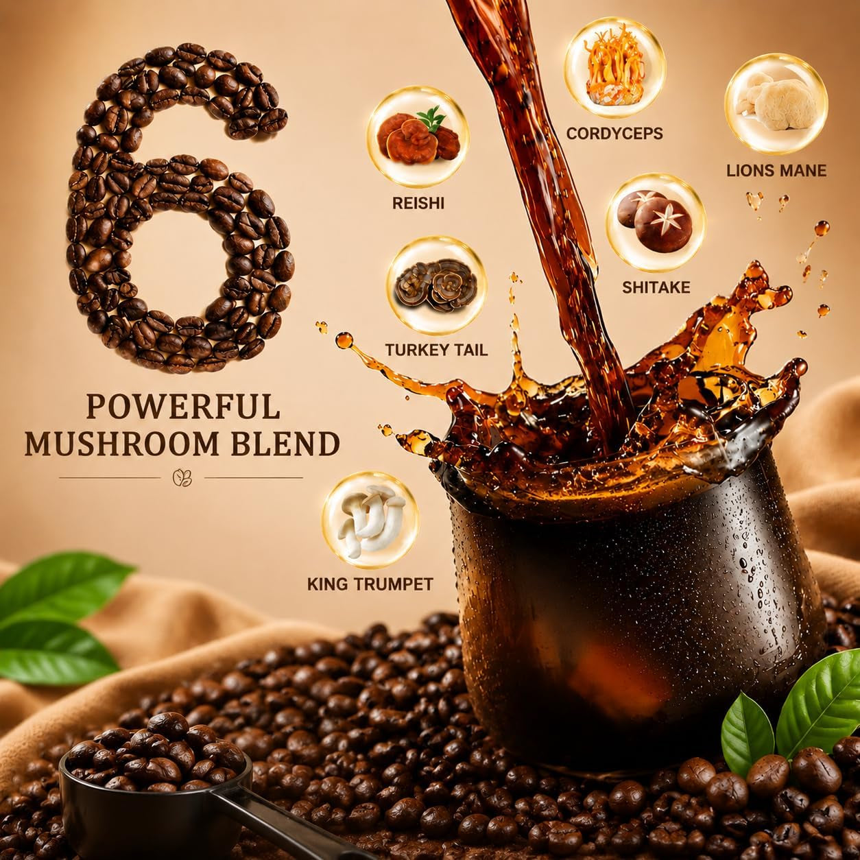 mushroom-coffee-instant-coffee-blend-with-6-adaptogenic-mushrooms-lions-mane-reishi-cordyceps-shiitake-king-trumpet-turkey-tail-for-energy-digestion-immune-support-30-servings