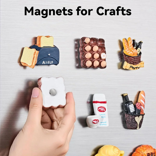 45 Pcs Refrigerator Magnets, 10X2.6Mm Small Fridge Magnets, Silver | Multi-Use Premium Neodymium Office Magnets for Fridge, Whiteboard, Billboard in Home, Kitchen, Office and School4