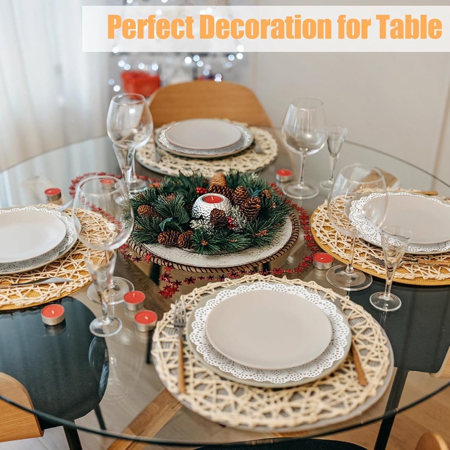 paper-doilies-12-in-disposable-lace-doilies-for-dessert-trays-100-pcs-for-table-cake-round-safe-for-food-good-oil-absorption-xmas-craft-white-paper-placemats-bulk