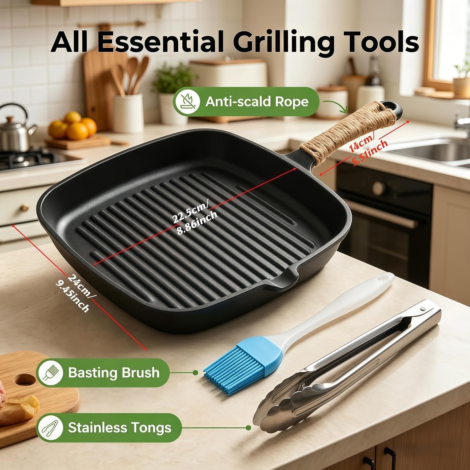 cast-iron-grill-pan-9-5-square-griddle-skillet-with-pour-spout-oven-safe