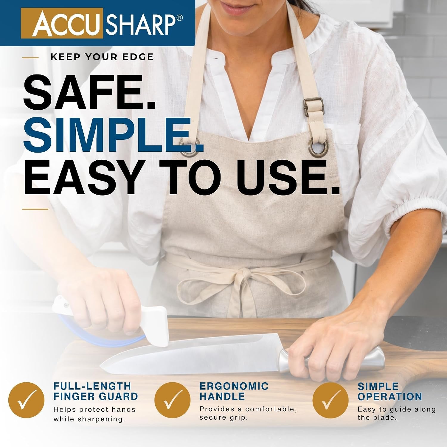 knife-sharpener-ergonomic-comfortable-handle-compact-easy-to-use-restore-and-hone-straight-serrated-knives-white