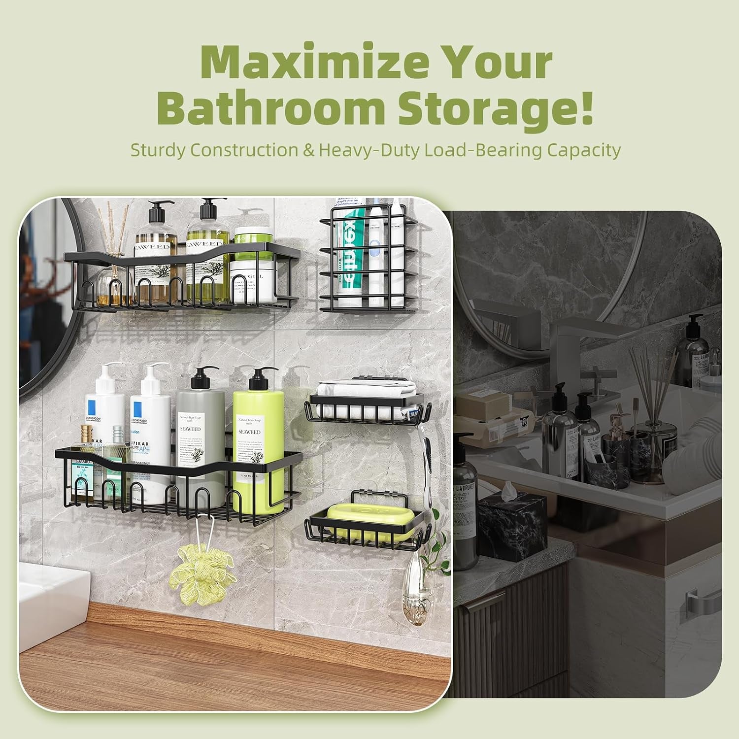 shower-caddy-5-pack-stainless-steel-shower-shelves
