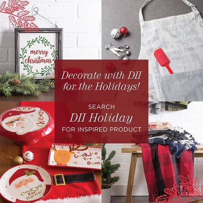 Farmhouse Christmas Plaid Dining Table & Kitchen Décor, Holiday Tablecloth, 60X84, Red & Green13