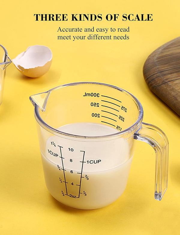 Measuring Cups Set, Liquid Measuring Cups for 3 for Kitchen4