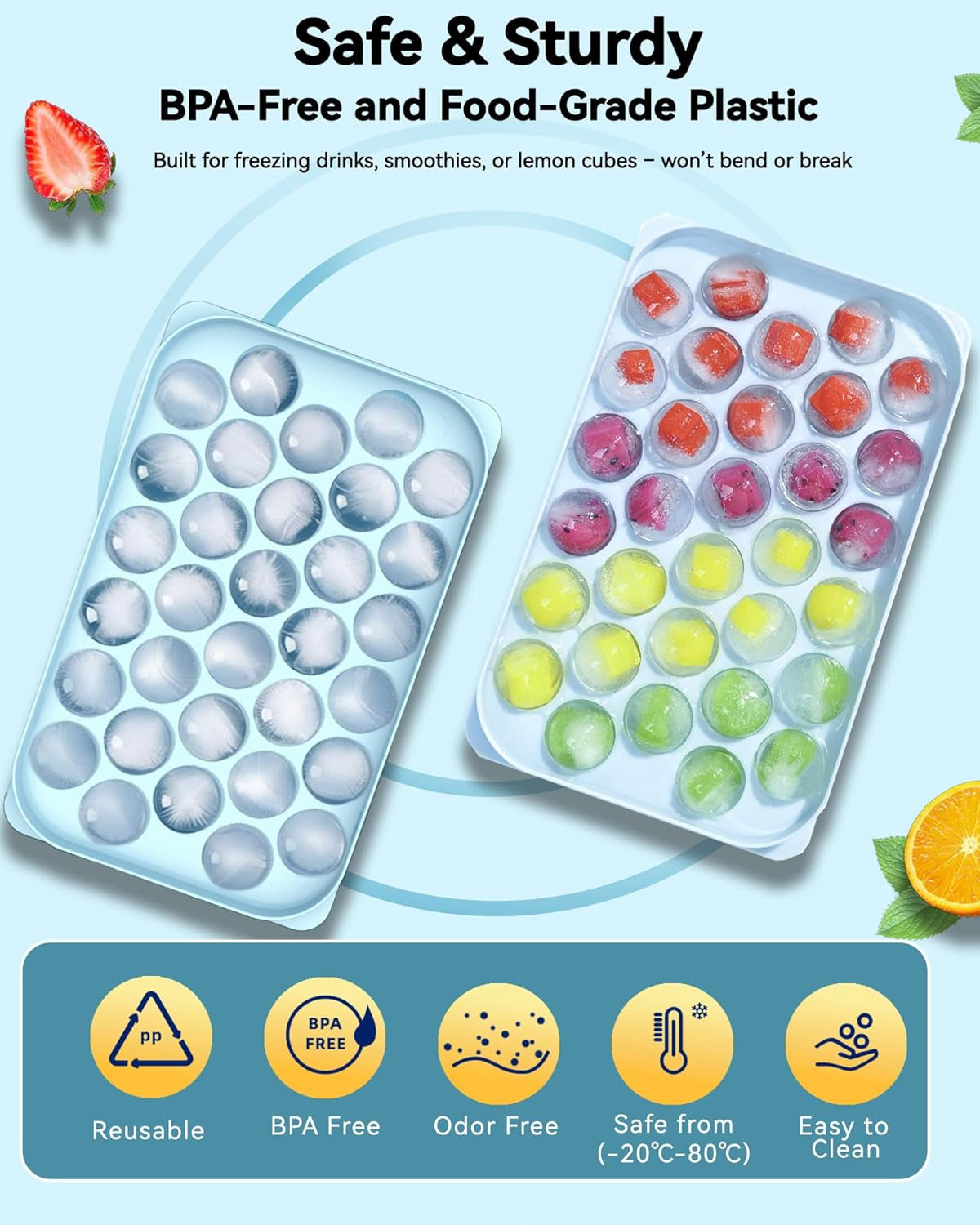 ice-cube-trays-with-lid-and-bin-bpa-free-mini-0-8-inch-sphere-ice-molds-2-pack-small-round-ice-ball-trays-easy-release-includes-scoop-ice-storage-box-for-cocktails-coffee