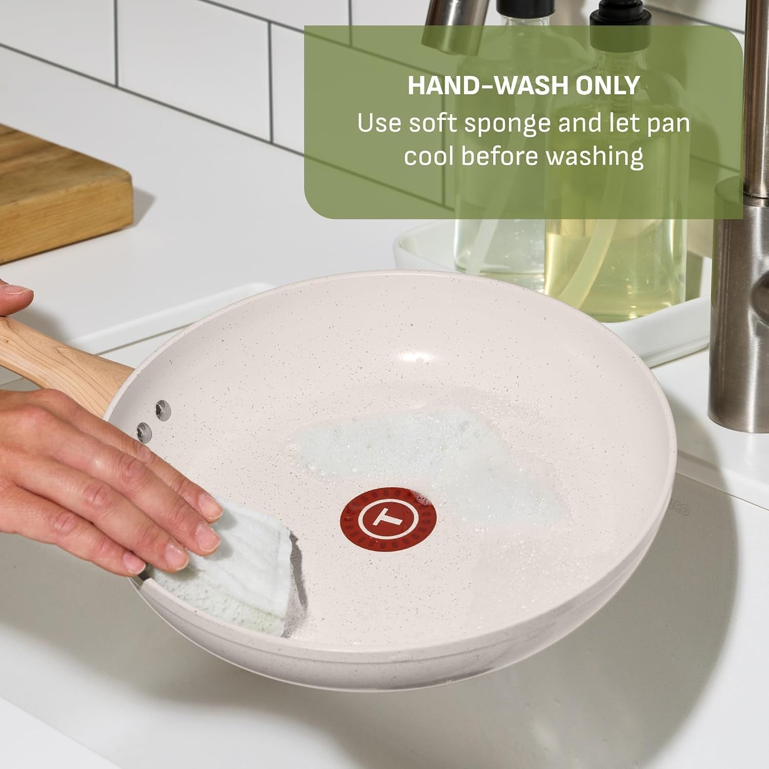 revive-nonstick-ceramic-frying-pan-set-2-piece-8-10-skillet-oven-safe-to-350-f-stay-cool-handle-kitchen-pots-and-pans-cream-granite