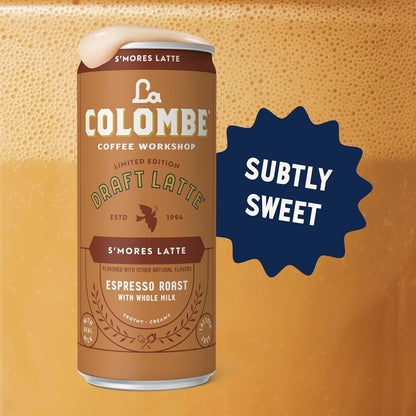La Colombe Coffee, S'Mores Latte, Cold Brew Draft Latte, 11 Fl Oz Cans (Pack of 12)5