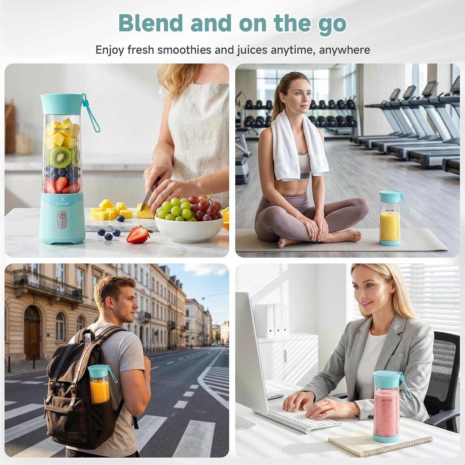 portable-blender-18oz-small-smoothie-blender-with-extra-lid-green-usb-c-rechargeable-6-blades-personal-blender-for-shakes-protein-on-the-go-cups-small-blender-for-travel-home-gym-office