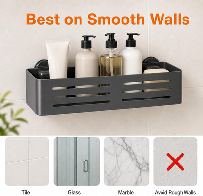 2Pcs Corner Shower Shelves，Suction Cup Shower Caddy for Bathroom4