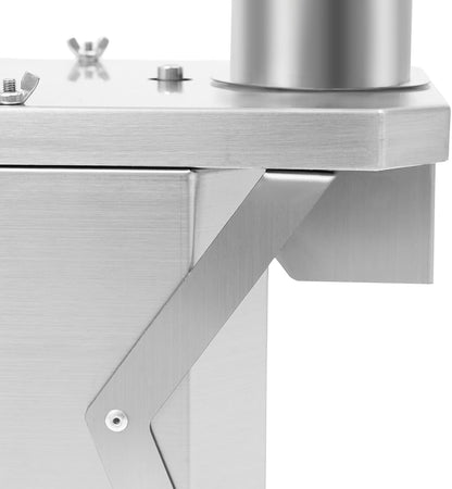 Automatic Dicing Machine, 100W Electric Vegetable Chopper Vegetable Slicer Food Processor with 3 Dicing Grid Knives for Onion Shredder Potato Slicer 165.35Lbs/H Inlet Diameter 2.76In5