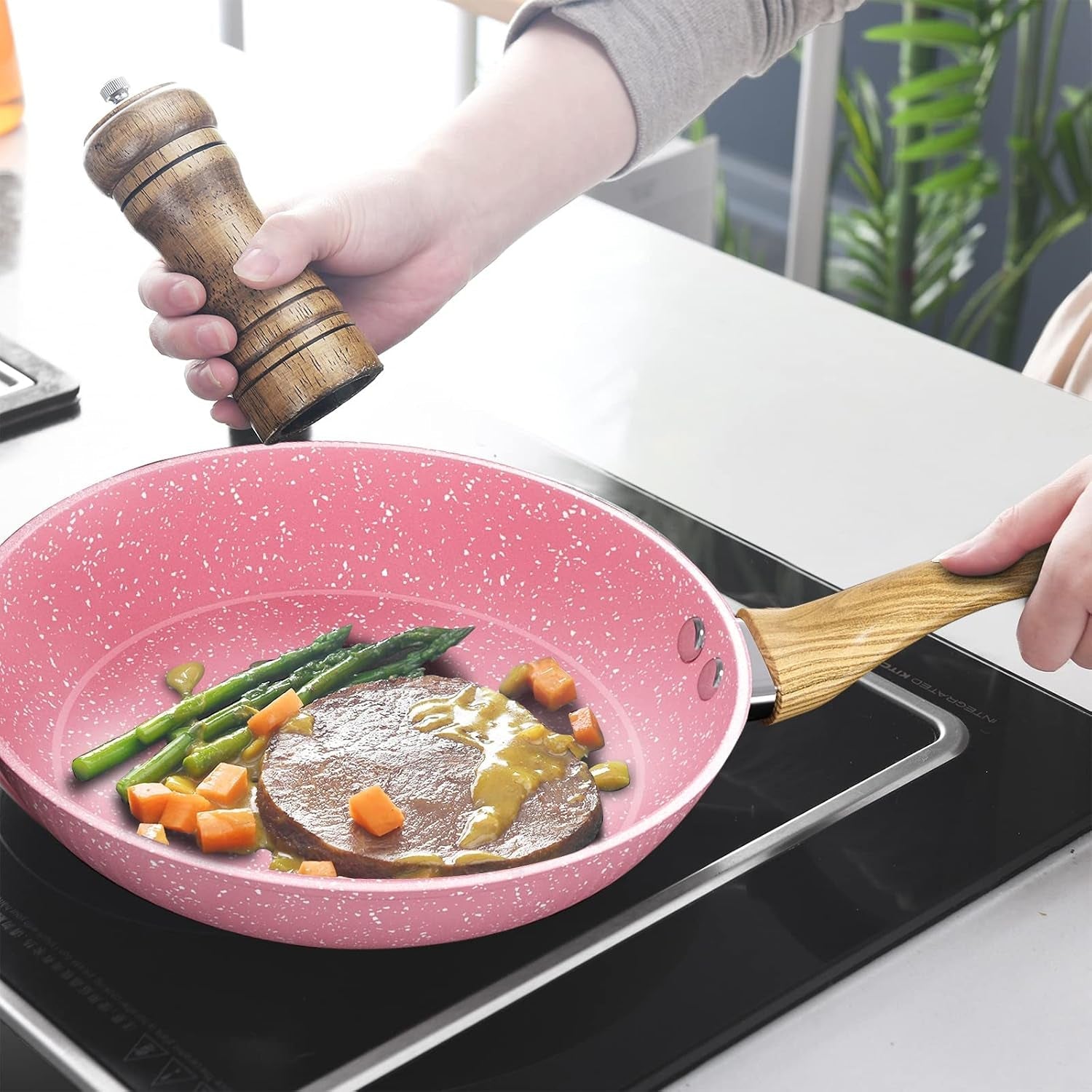 frying-pan-nonstick-set-8-9-5-11-pink-egg-pan-non-stick-fry-pan-set-pfoa-free-omelet-pan-toxin-free-skillets-stone-cookware-anti-warp-base-with-all-stove-tops-available-induction-compatible