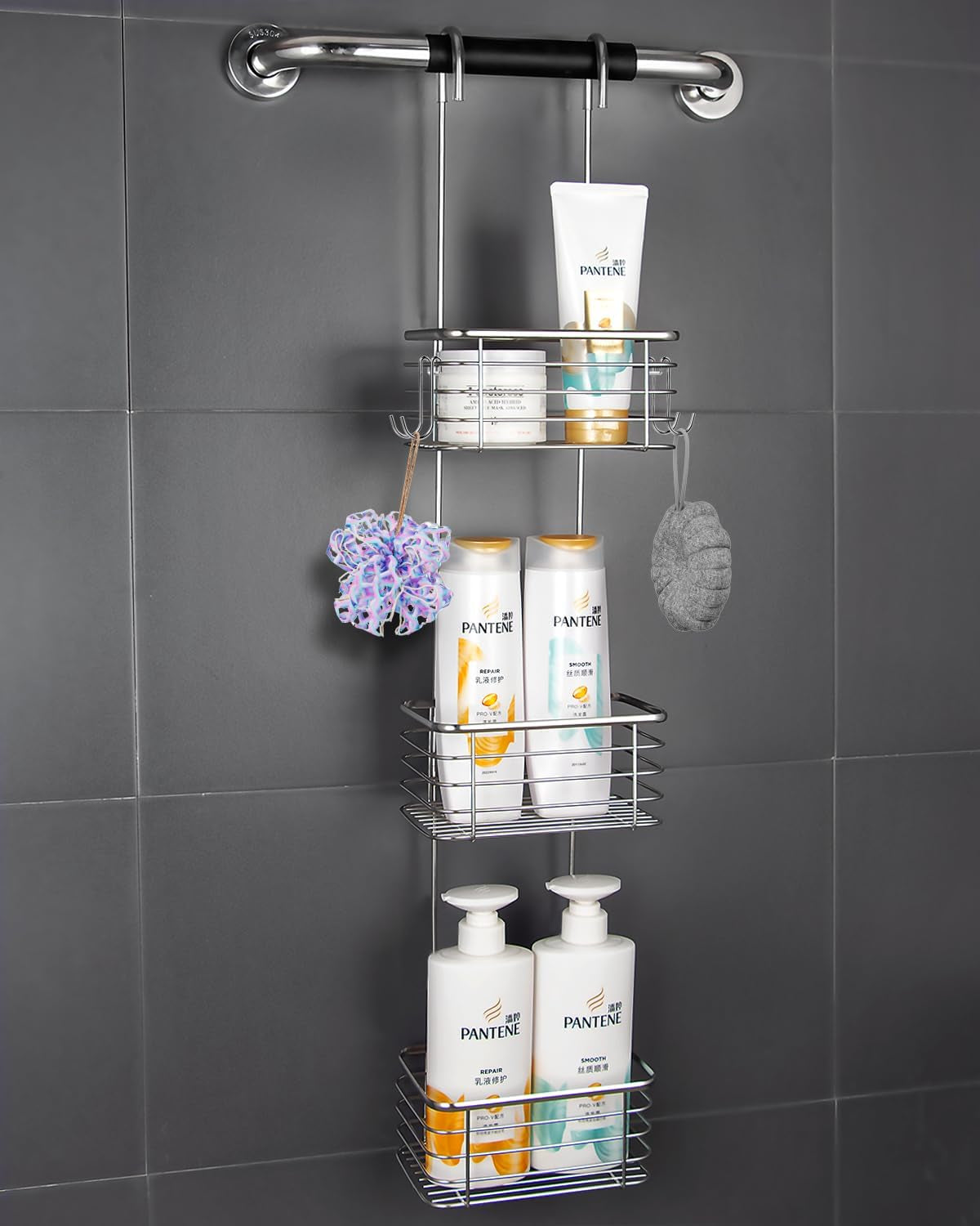 3-tier-hanging-shower-rack-door-organizer-with-2-hooks-for-razor-shower-balls-and-more-3-tiers