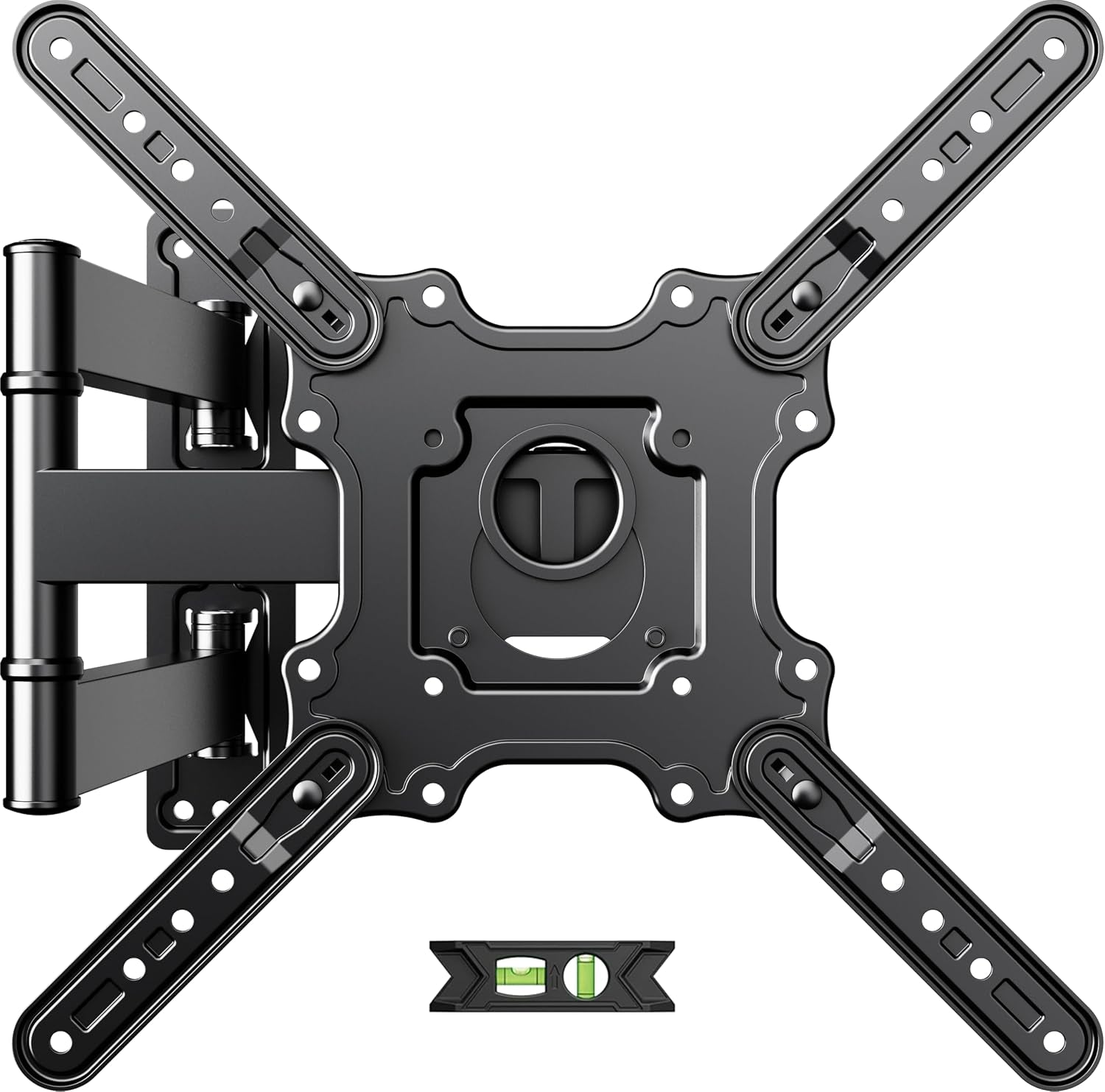 tv-wall-mount-for-most-26-60-inch-tvs-up-to-77-lbs-full-motion-wall-mount-tv-bracket-with-swivel-tilt-single-stud-design-for-corner-max-vesa-400x400mm-fit-most-32-40-42-43-50-55-60-tvs