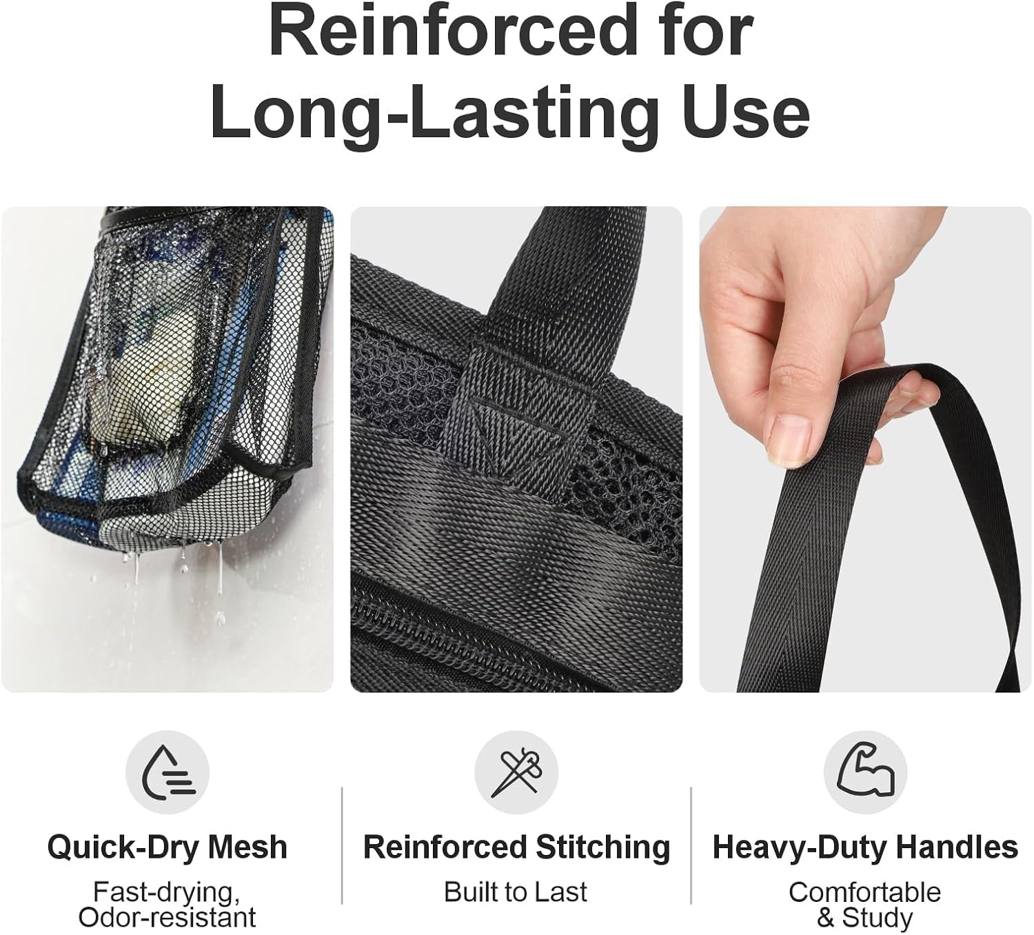 small-mesh-shower-caddy-portable-zipper-gym-shower-bag-for-travel-black
