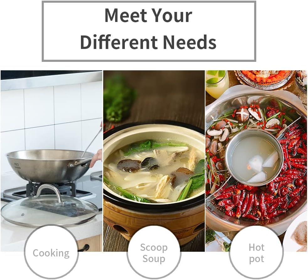 newness-soup-ladle-rustproof-heat-resistance-integral-forming-resilient-304-stainless-steel-soup-spoon-with-vacuum-ergonomic-round-handle-cooking-spoon-for-kitchen-13-7-inches