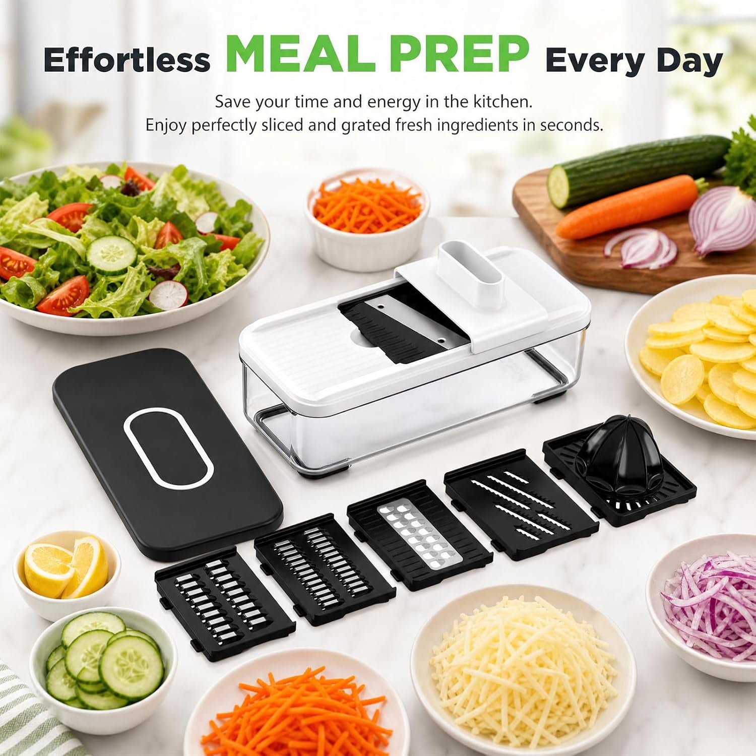 7-in-1-mandoline-vegetable-slicer-multi-purpose-food-chopper-grater-with-5-interchangeable-blades-adjustable-julienne-cutter-with-container-safety-guard-kitchen-gadget-for-meal-prep