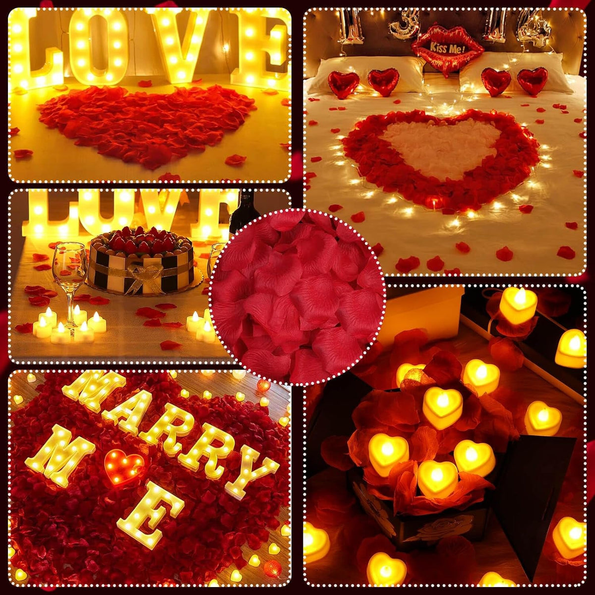 rose-petals-and-candles-set-for-romantic-decoration-3000-pcs-red-rose-petals-and-36-pcs-heart-candle-lights-for-special-night-wedding-anniversary-valentine-day-for-hotel-and-bedroom-decor
