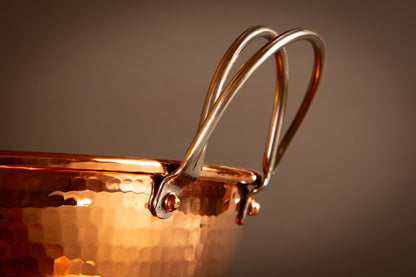 Mixing Bowls with Handles | Hand Hammered | 3 Piece Set2