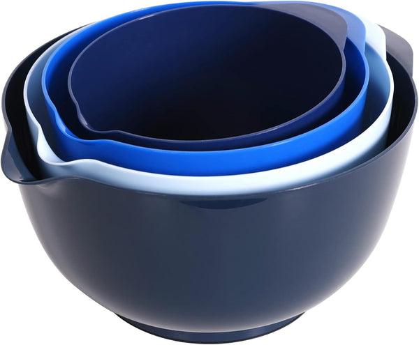 Classic Mixing Bowls Set of 4, BPA Free Plastic, Microwave Safe1