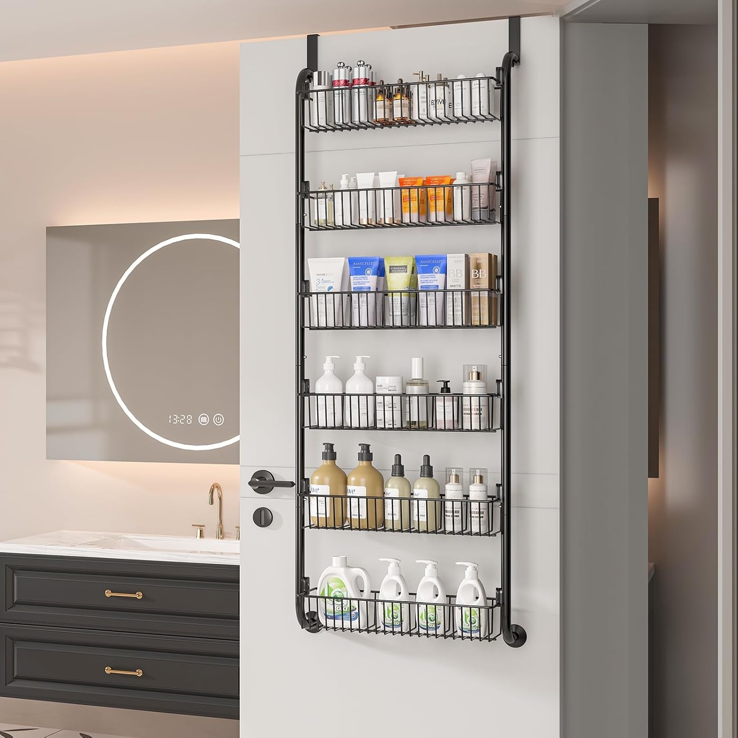 over-the-door-pantry-organizers-and-storage-6-tier-spice-rack-home-kitchen-storage-shelves-for-cabinet-large-capacity-hanging-seasoning-organizer-laundry-room-organization-black