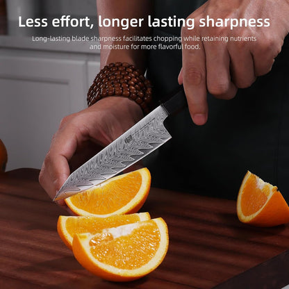 5 Inch Small Kitchen Utility Knife, Sharp Fruit Paring Tool & Elegant Pairing Blade for Everyday Cooking (BLACK-ROSE Series)5