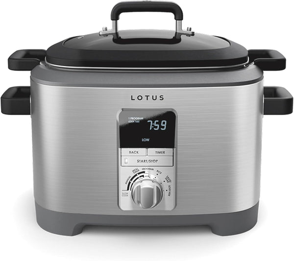 Multi-Function Cooker with Tri-Ply Dutch Oven, Slow Cooker, Sous Vide Cooker, Rice Cooker, the Sous, 1300 Watts, 7-Quart Capacity, Stainless Steel, Professional Series, LTSSC5001