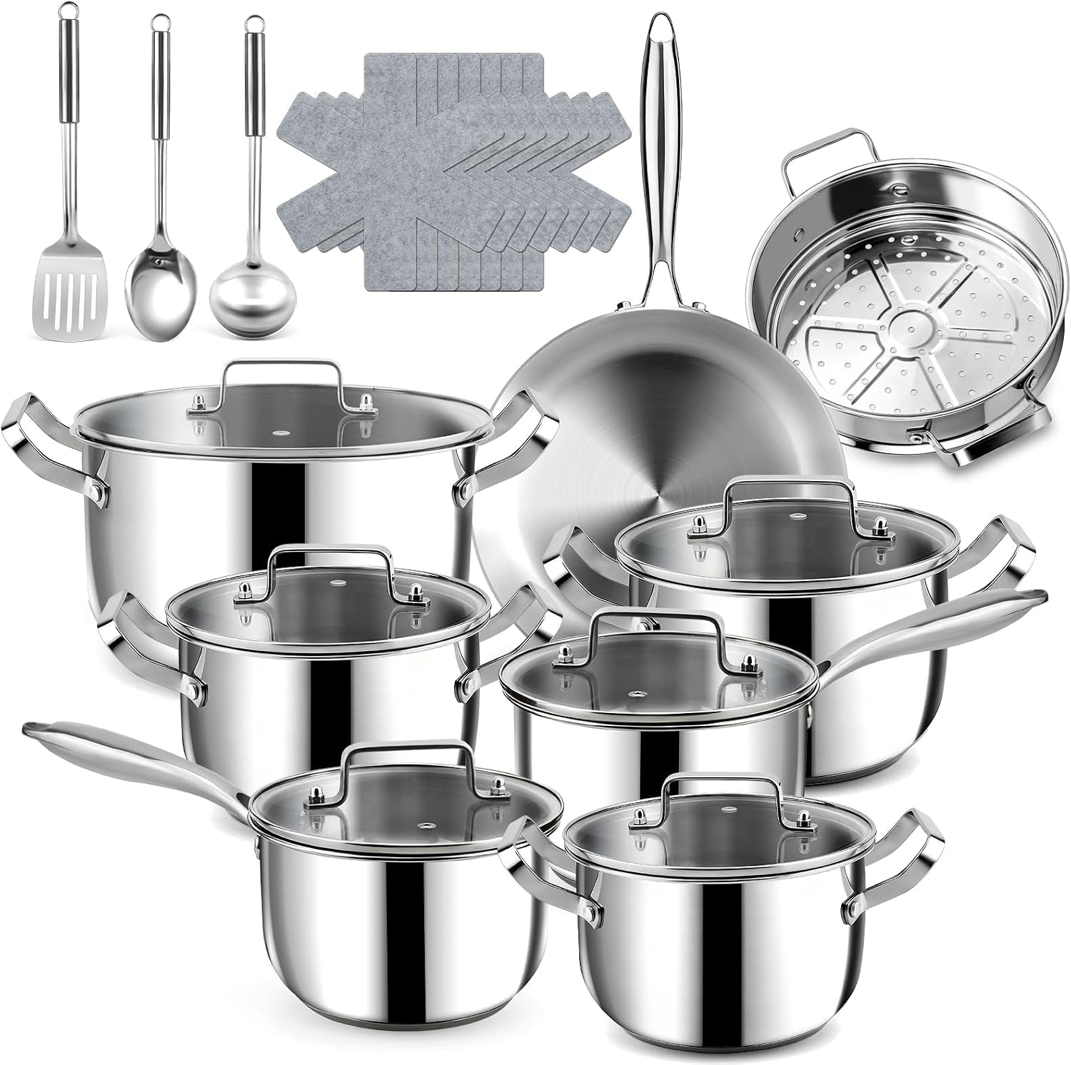 stainless-steel-cookware-set-24-pcs-kitchen-cookware-sets-with-3-ply-frying-pan-and-steamer-cool-handles-heavy-duty-chef-quality-pots-and-pans-set-compatible-with-all-stoves