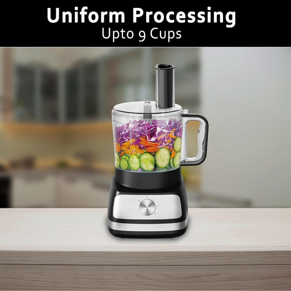 Ironblade Series 5-In-1 Food Processor, 1.5L Bowl, 4-Speed Control, Multi-Functional for Slicing, Shredding, Chopping, Kneading2