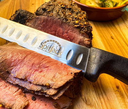 Smoked BBQ Brisket Knife Bundle, 6 in Boning, 11 in Slicer2