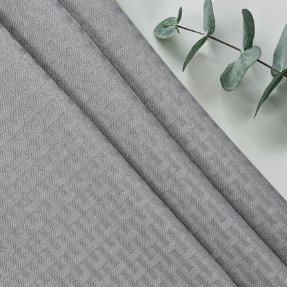 Rectangle Tablecloth Weaved Pattern Waterproof Spillproof Wrinkle Free Table Cloth, Kitchen Dining Tabletop Decoration, Fabric Table Cover for Holiday Parties, 52 X 70 Inch, Light Grey8